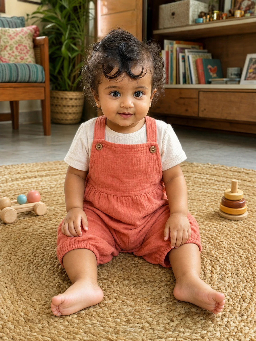 Example full-body source photo for the Baby role